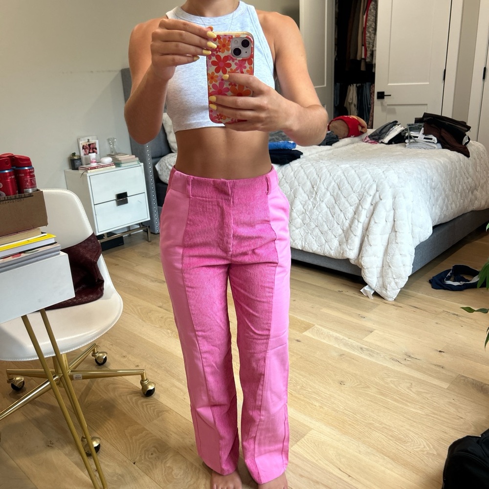 Pink Women’s Trousers